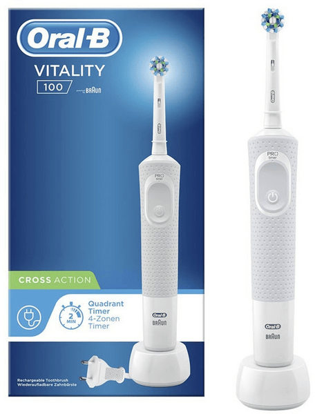 Oral-B Cepillo Eléctrico Vitality 100 Cross Action Blanco