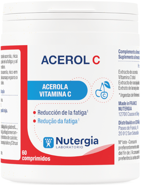 Nutergia Acerol C 60 Comprimidos - Imagen 4