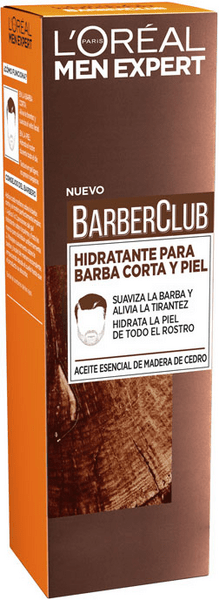 L'Oréal Men Expert Barber Club Hidratante para Barba Corta y Piel 50 ml