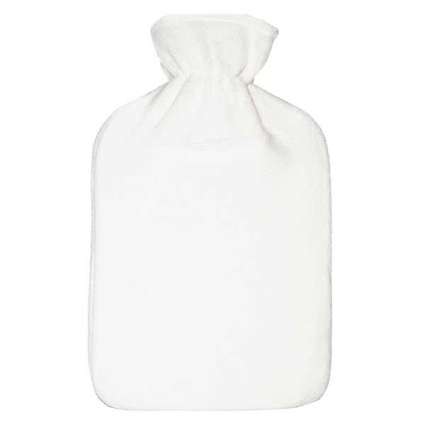 Bouillotte Polaire Blanche 1,8L
