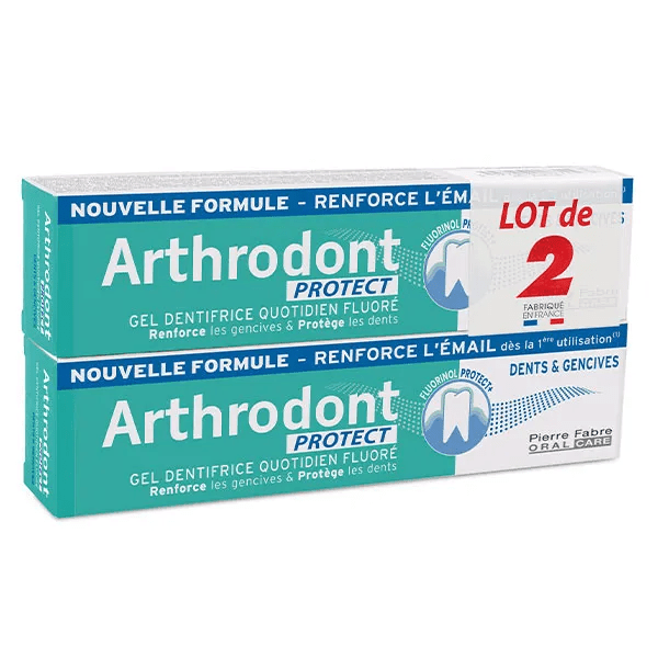 Protect Dentifrice Gel Fluoré Lot de 2 x 75ml 4