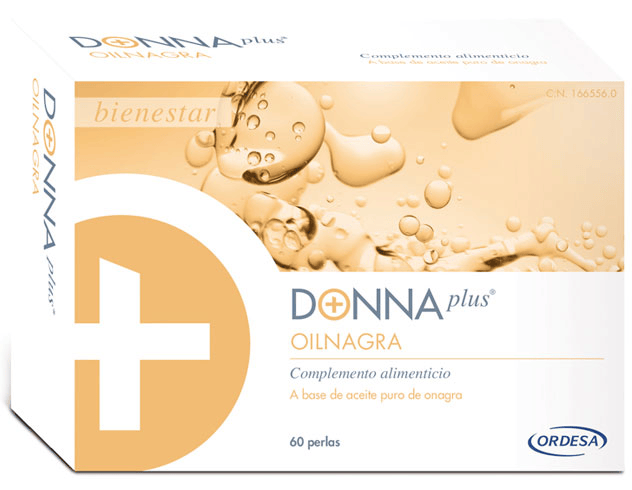 DonnaPlus+ Oilnagra Aceite de Onagra 60 Perlas