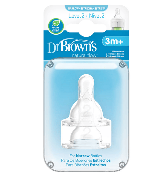 Drbrowns Drbrown´S Tetina Estrecha Nivel 2 2 Uds