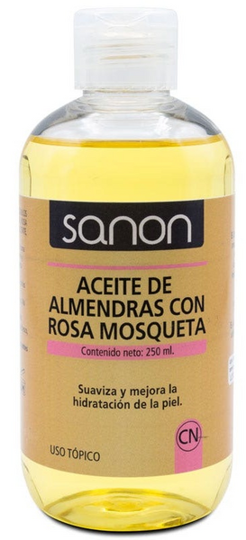 Sanon Aceite De Almendras Con Rosa Mosqueta 250ml