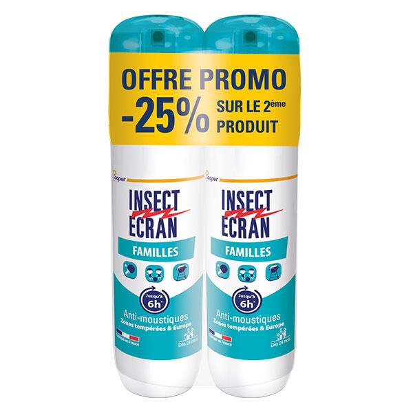 Anti-moustiques Spray répulsif peau  Familles 2 x 100 ml 3
