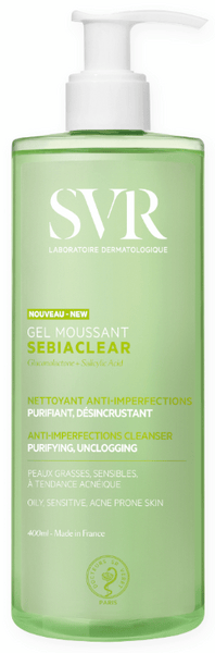 Svr Sebiaclear Gel Moussant Gel Limpiador Anti-Imperfecciones 400Ml - Imagen 2