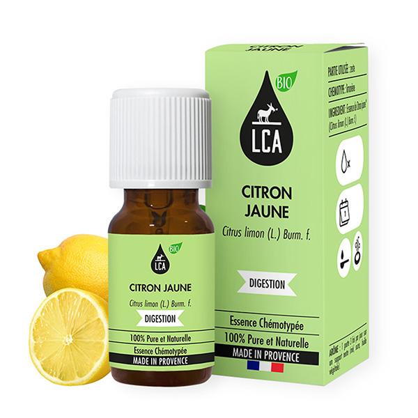 Huile Essentielle de Citron Jaune BIO 10 ml 2