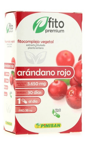 Pinisan Arándano Rojo Fitopremium 30 Cápsulas