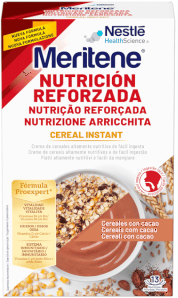 Meritene Nutrición Reforzada Cereal Instant Cacao 520 gr