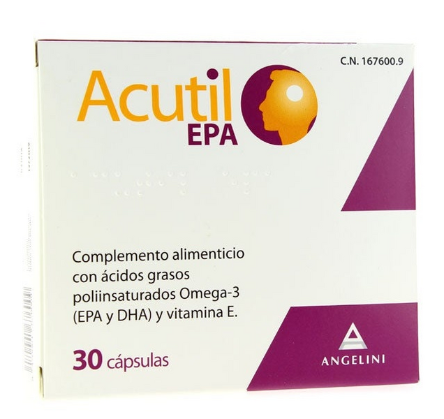 Acutil EPA 30 Cápsulas