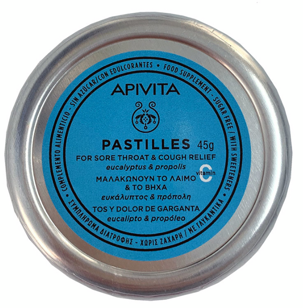 Apivita Pastillas Eucalipto Y Propóleo 45g