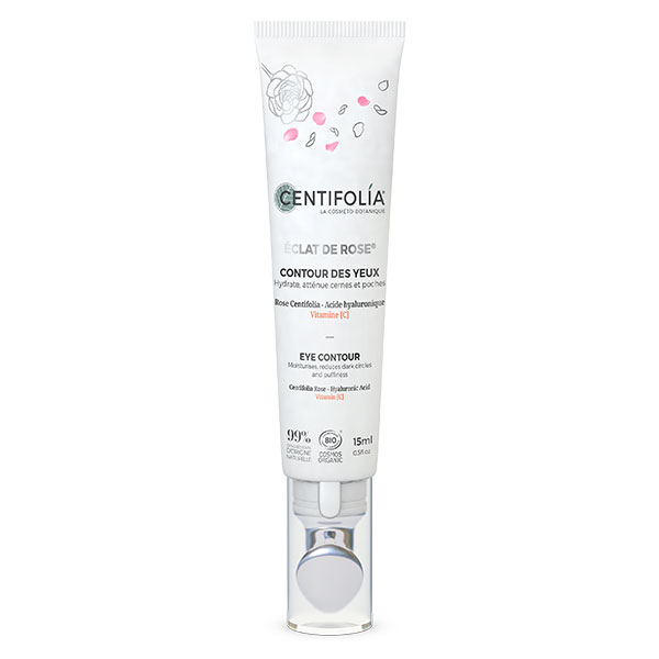 Éclat de Rose Contour des Yeux Bio 15ml