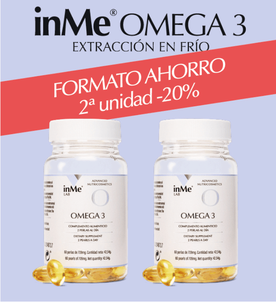 inMe LAB Omega 3 2x60 Perlas (2ª ud al 20%)