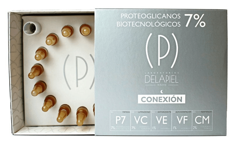 Delapiel Ampollas Conexión Proteoglicanos 7% 15 Uds