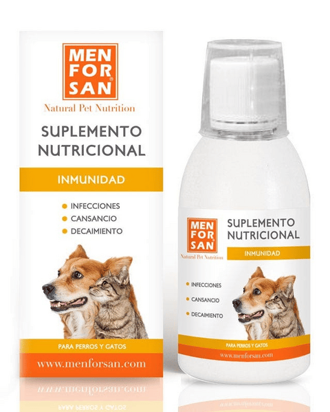 Menforsan Suplemento Nutricional Inmunidad Perros y Gatos 120 ml