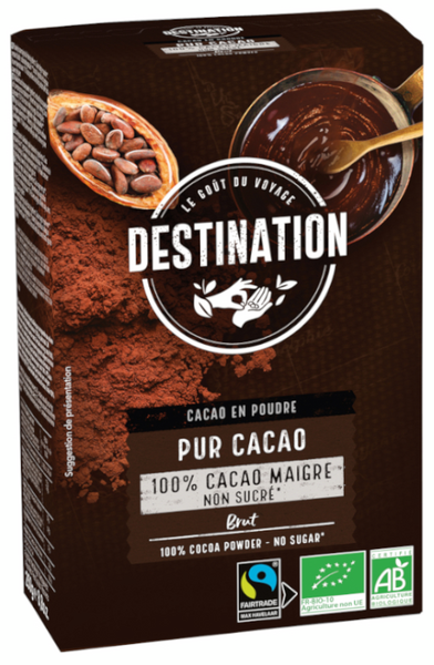 Destination Cacao Puro 100% BIO 250g
