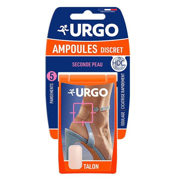 Pieds Mains Ampoules Pansement Hydrocolloïde Talon Moyen Format 5 unités 3
