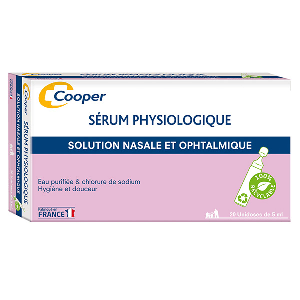 Sérum Physiologique 20 unidoses 3