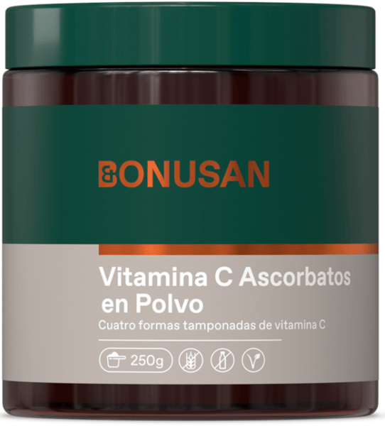 Bonusan Vitamina C Ascorbatos en Polvo 250 gr