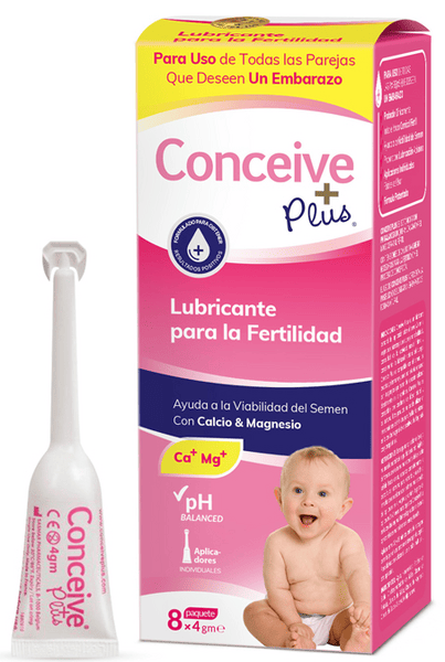 Conceive Plus Lubricante Fertilidad 8 Aplicadores Individuales
