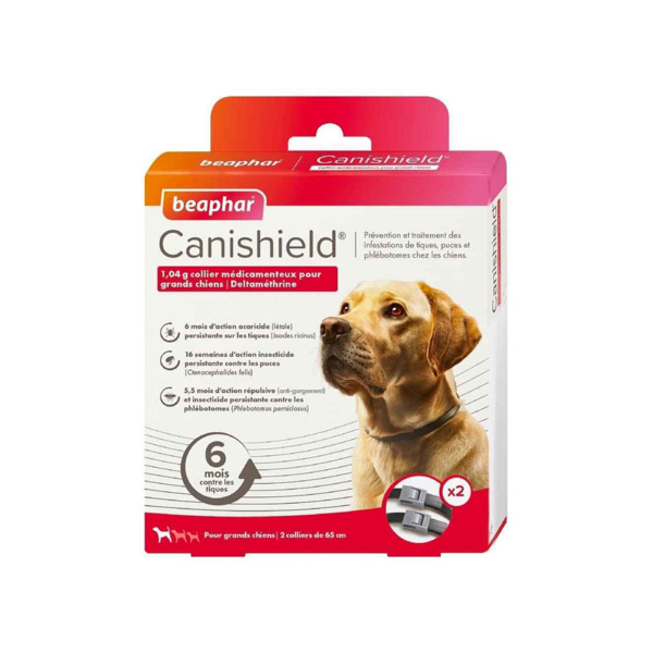 Beaphar - Canishield Grand Chien - 2 Colliers