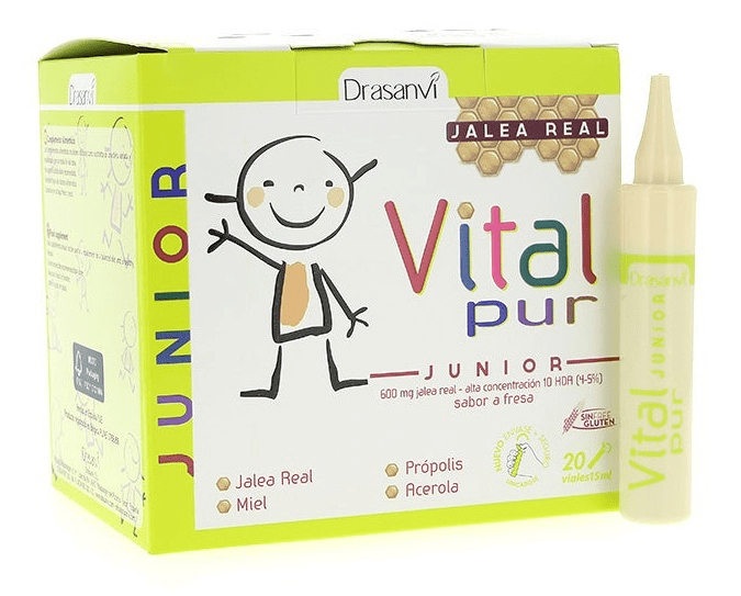 Drasanvi Vitalpur Junior Jalea Real 2000Mg 20 Viales De 15 Ml