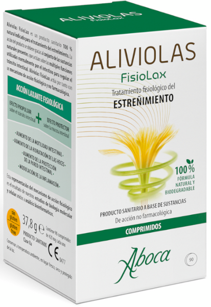 Aboca Aliviolas Fisiolax Estreñimiento 90 Comprimidos