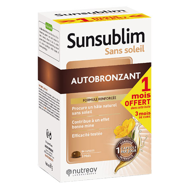 Physcience Sunsublim Sans Soleil Autobronzant 84 capsules