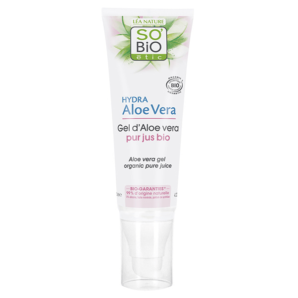 So'Bio Étic Hydra Aloe Vera Gel d'Aloe Vera Pur Jus Bio 125ml 3