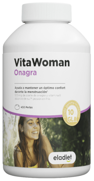Eladiet VitaWoman Aceite de Onagra 450 Perlas