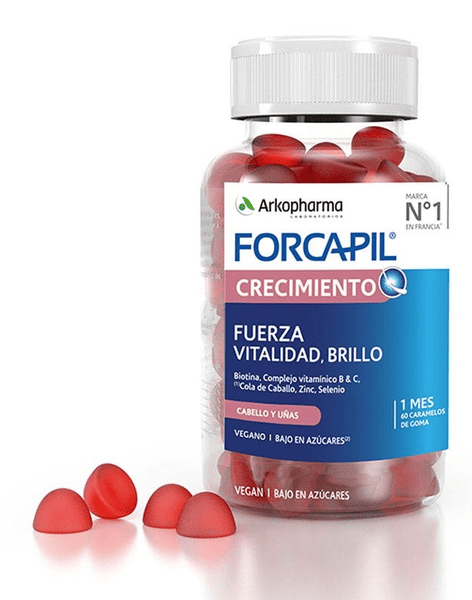 arkopharma forcapil crecimiento 60 gominolas
