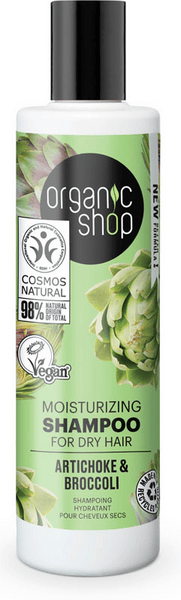 Organic Shop Champú Cabello Seco Alcachofa Y Brócoli 280 Ml