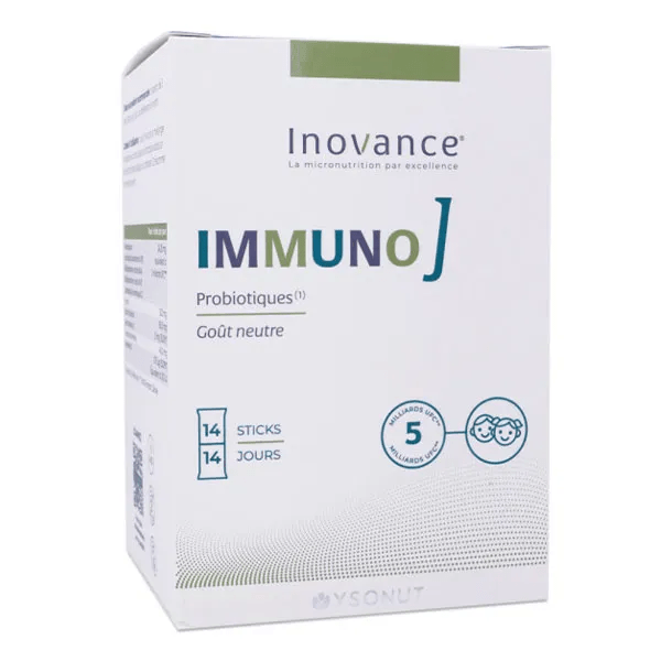 Immuno J Immunité et confort digestif Dès 3 ans 14 Sticks