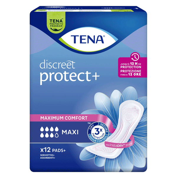 Discreet Serviette Hygiénique Maxi 12 unités