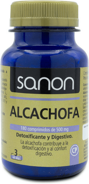 En Oferta Sanon Alcachofa 500 Mg 180 Comprimidos