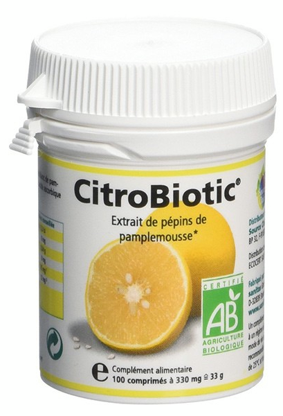 Sanitas Citrobiotic 100 Tabletas