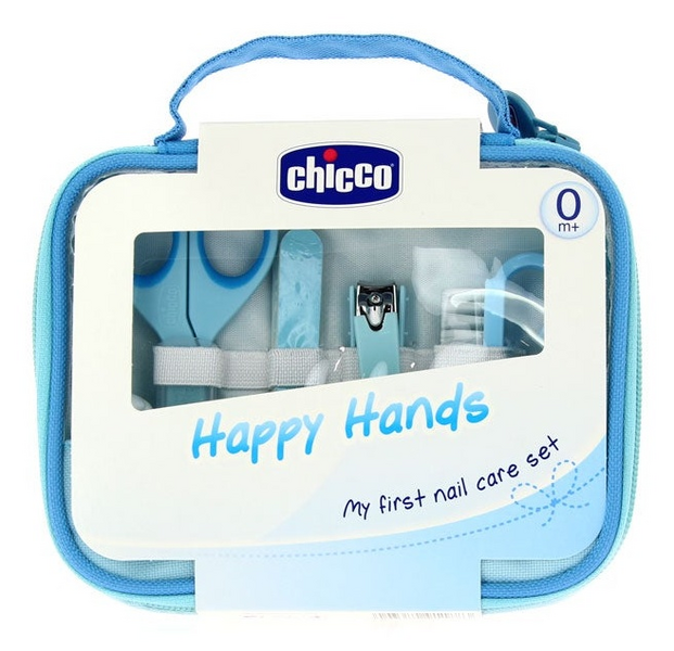 Chicco Set Happy Hands Azul 0m+