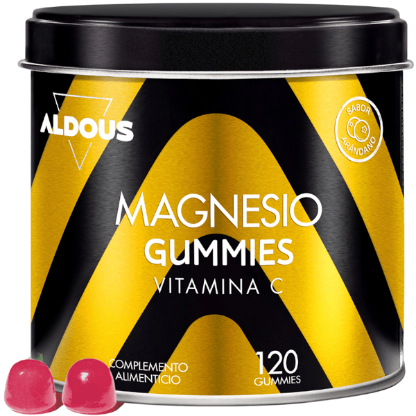 Aldous Citrato de Magnesio + Vitamina C 120 Gummies