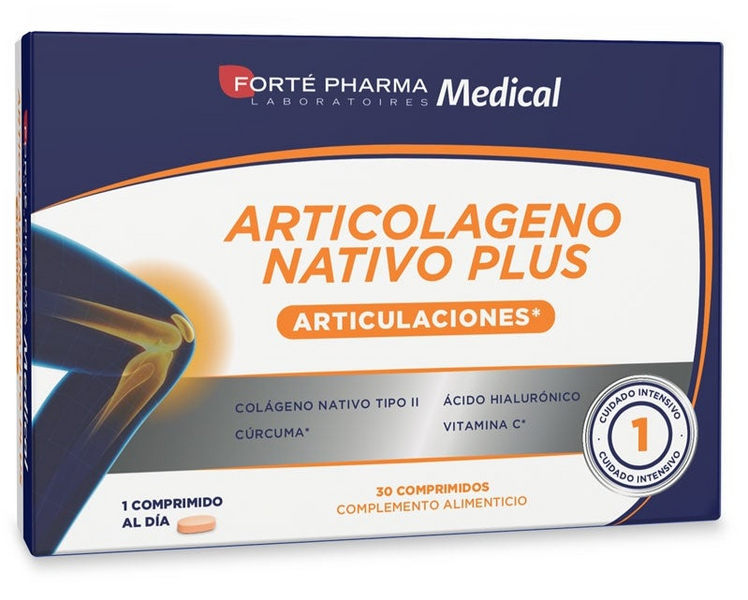 Forte Pharma Articolágeno Nativo Plus 30 Comprimidos