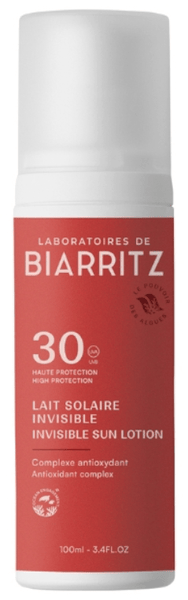 Laboratoires De Biarritz Invisible Sun Lotion Spf30 100 Ml