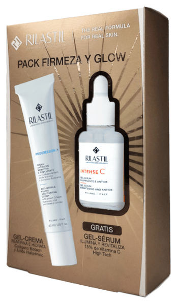 Rilastil ¡36% Dto! Pack Firmeza & Glow Progression (+) Gel-Crema + Intense C Gel-Sérum 70 Ml - Imagen 3