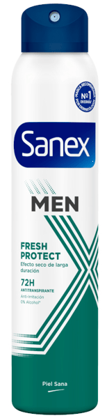 Sanex Men Zero% Respect & Control Desodorante 48H Spray 200 ml