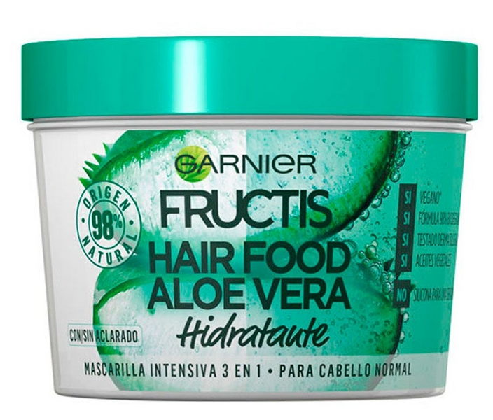 Garnier Fructis Hair Food Mascarilla Aloe Ve 390 Ml