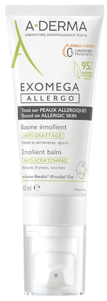 A-Derma Exomega Allergo Bálsamo 40 Ml