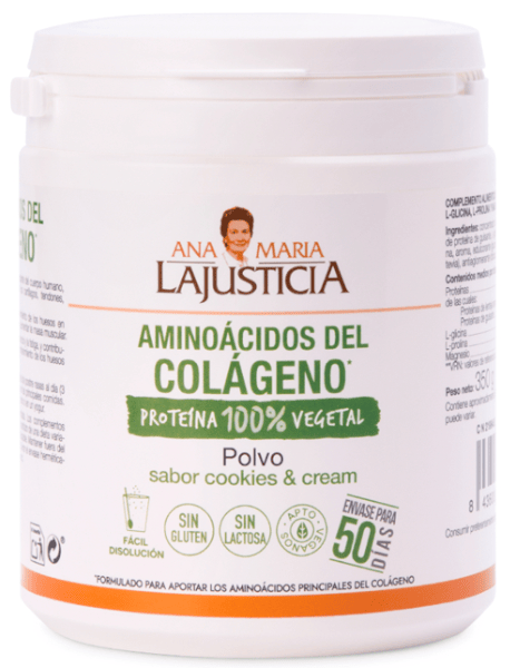 Ana Maria Lajusticia Aminoácidos Formación Colágeno Cookies & Cream 350 gr