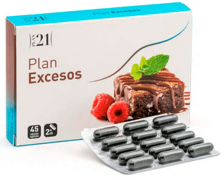 Plameca Plan Excesos 45 Cápsulas Vegetales