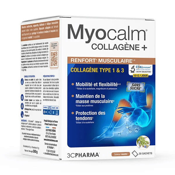 Myocalm Collagène 30 sachets 4