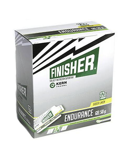 Finisher Endurance Gel Sabor Limón 12 Sobres