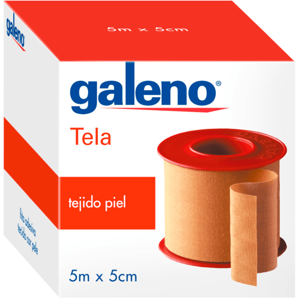 Galeno Esparadrapo Tela Piel 5 x 5 CM