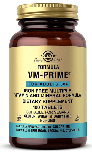 Solgar Fórmula Vm Prime 60 Cápsulas